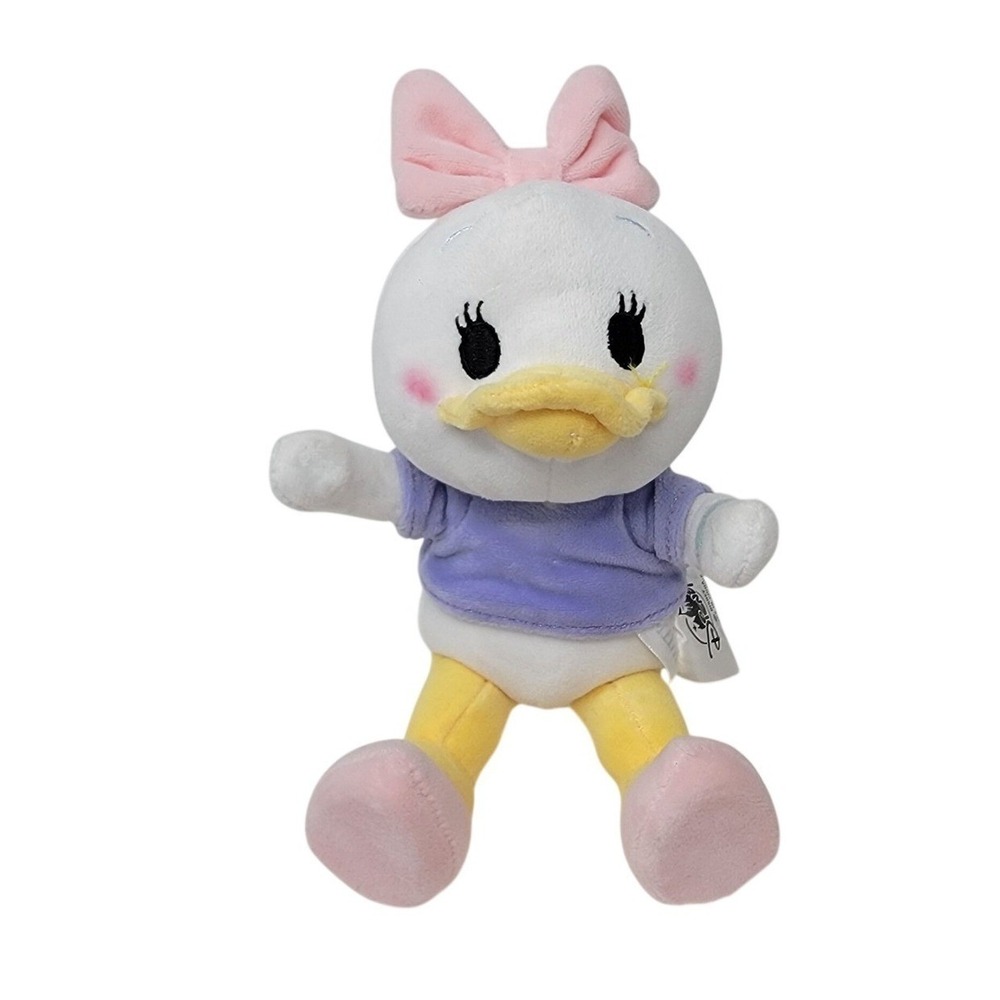 Disney nuiMOs Daisy Duck Poseable Plush Stuffed Animal Toy 6.5 In Doll